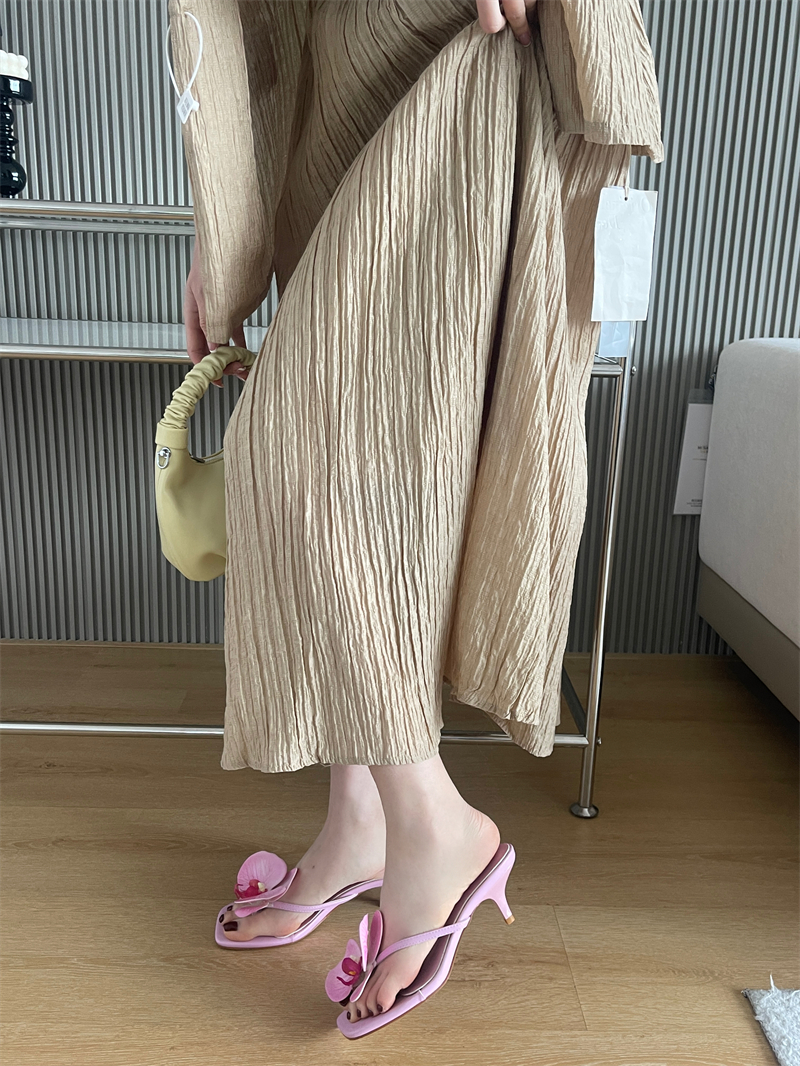 2025 New Floral High Heel Thong Sandals for Women - Image 3