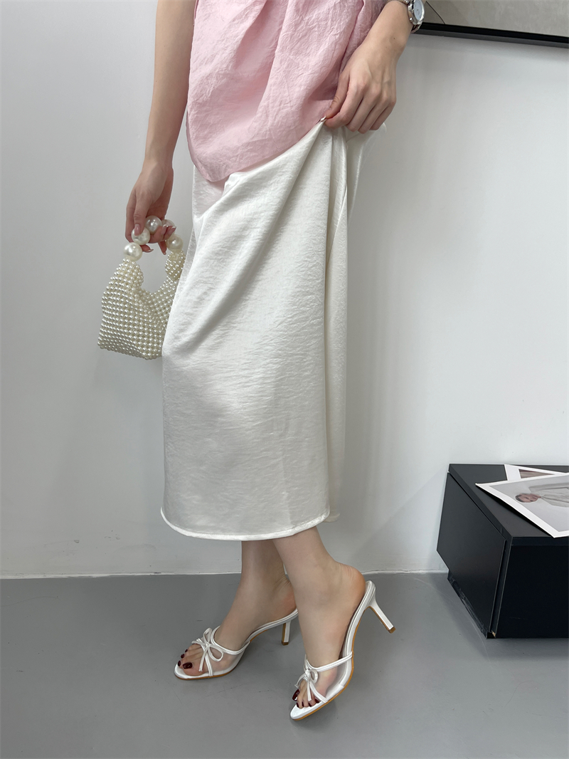 2025 New Open Toe One-Strap Mesh High Heel Slide Sandals for Women - Image 3