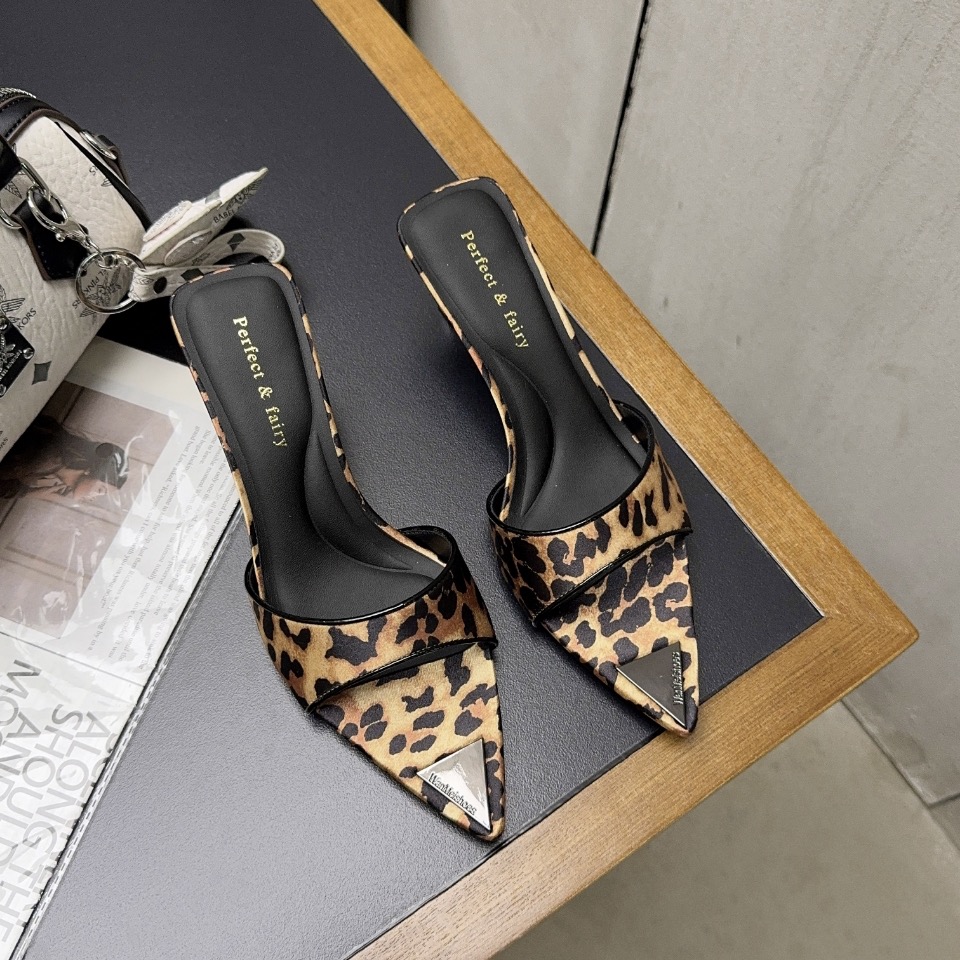 Yagerli 2025 New Pointed Toe High Heel Slippers for Women - Image 5