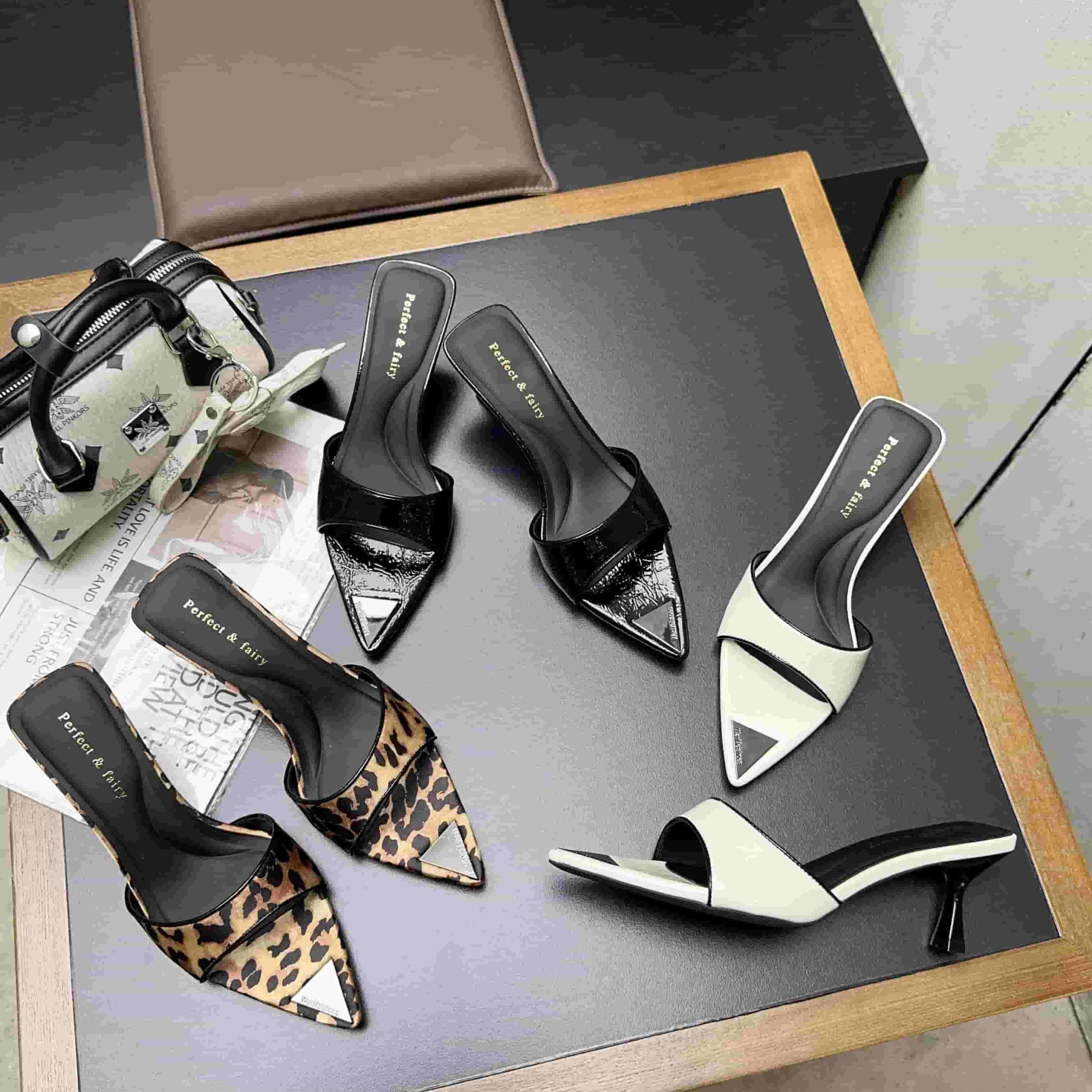 2025 New Pointed Toe Fashion Slippers - Image 5
